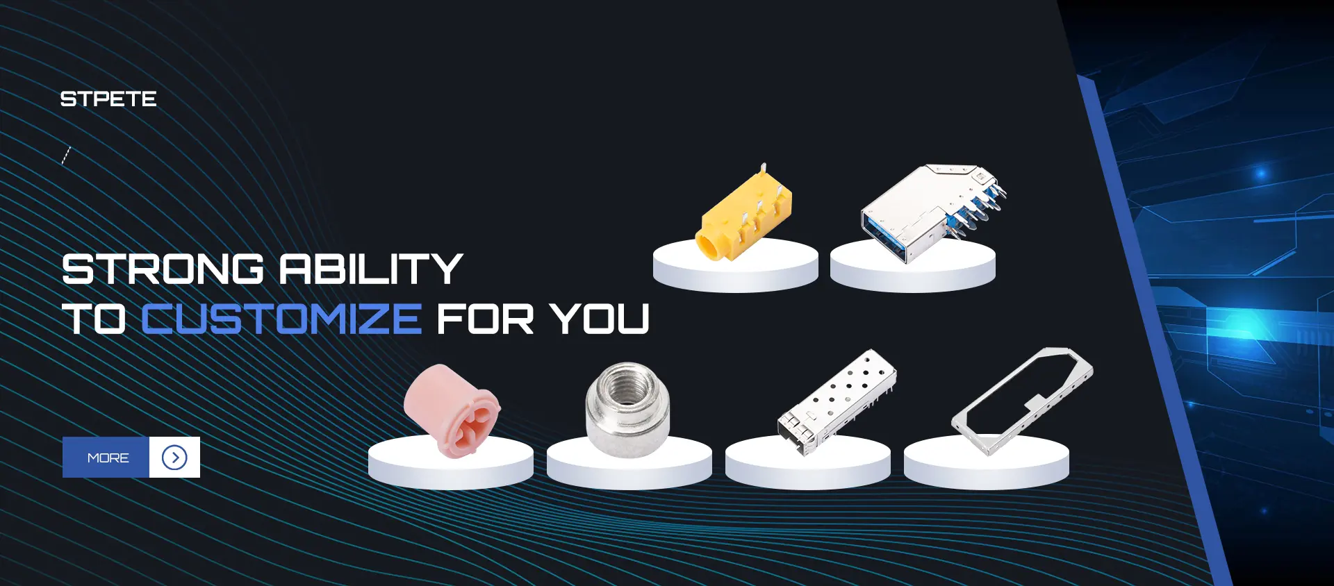 Black Push Button Switch